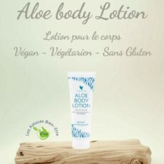 Aloe Body Lotion - Lotion pour le corps avec ingrédient principal l'Aloe vera - Ne colle pas - Super hydratant -