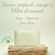 Savon corps et visage aloe vera avocat Forever, végan et sans gluten