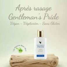 Après-rasage Gentleman's Pride Forever, aloe vera, végan et sans gluten