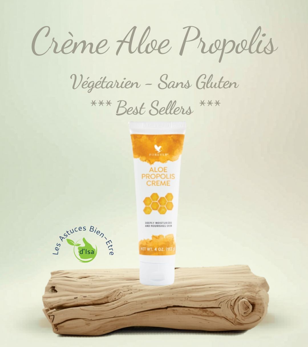Crème Aloe Propolis véritable soin réparateur pour ta peau