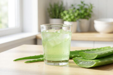 Boisson rafraichissante à l'aloe vera - découvre les bienfaits