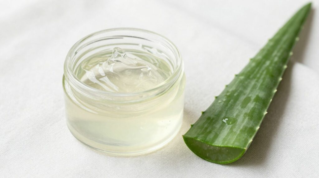 Gel d'aloe vera naturel prêt à l'emploi pour la peau