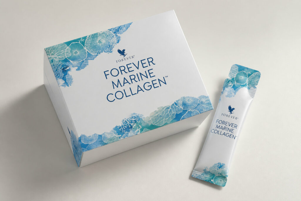 Composition précise du Forever Marine Collagen et synergies actives