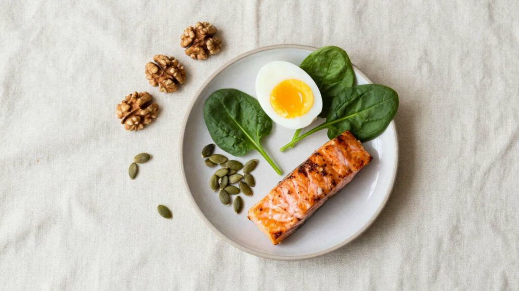 Aliments riches en fer et oméga-3 pour la santé des cheveux